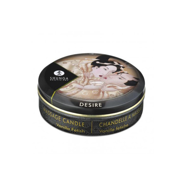 Mini bougie de massage vanille 30ml 
